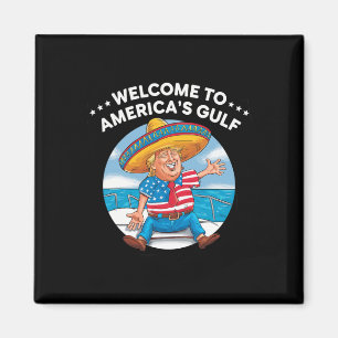 トランプ・アメリカ歓迎メキシコ湾大統領のTrum マグネット