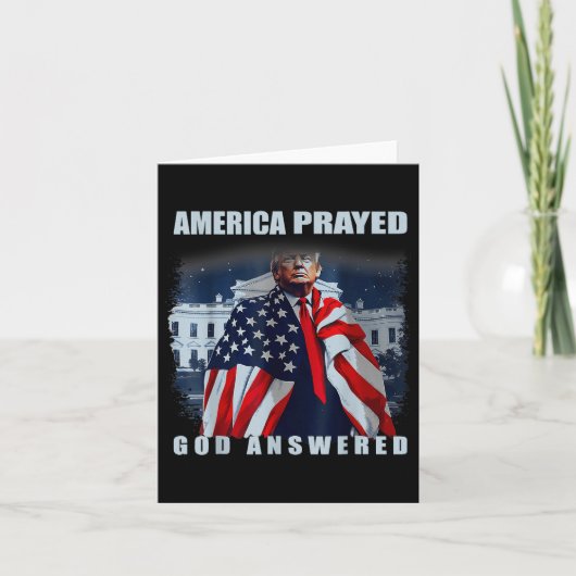 トランプ・アメリカ祈神が答えた カード (正面)