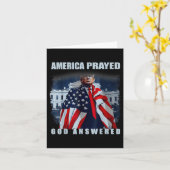 トランプ・アメリカ祈神が答えた カード (黄色い花)