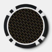 トランプ アメリカ ゴールド ポーカーチップ (裏面)