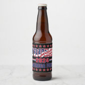 トランプ・アメリカ・ファースト ビールラベル (正面)