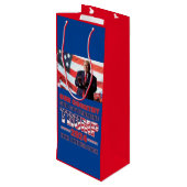 トランプ・アメリカ・ファースト ワインギフトバッグ (裏面アングル)