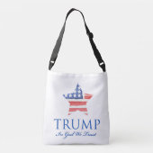 『トランプ·イン·ゴッド·ウ·トット·バッグ』 クロスボディバッグ (裏面)