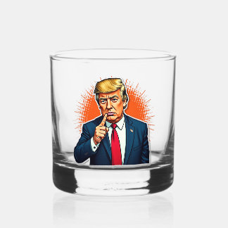 トランプ ウイスキーグラス