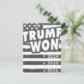 トランプ・ウォン ポストカード (スタンド正面)