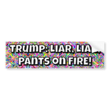トランプ: ウソつき、ウソつき、パンツが燃えてる！