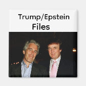 トランプ/エプスタイン文書マグネット マグネット (正面)