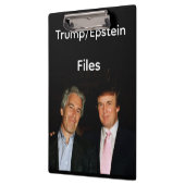 トランプ/エプスタイン ファイル クリップボード (左)