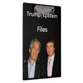 トランプ/エプスタイン ファイル クリップボード (右)