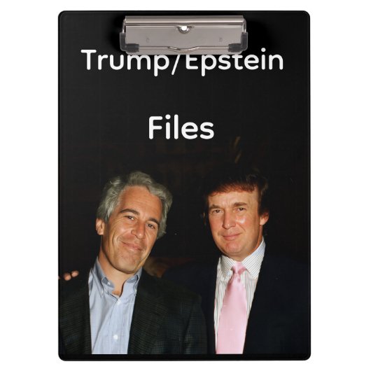 トランプ/エプスタイン ファイル クリップボード (正面)