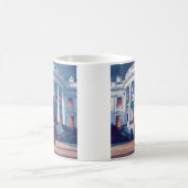 トランプ:オレンジの男の復帰 コーヒーマグカップ (中央)