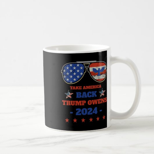 トランプ オーウェンズ コーヒーマグカップ (右)