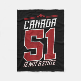 トランプ・カナダは販売されていない1867カナダはAではない フリースブランケット