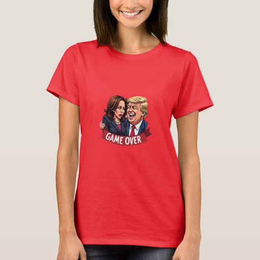 トランプ・カマラ Tシャツ (正面)