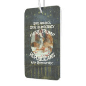 トランプ カーエアーフレッシュナー (左)