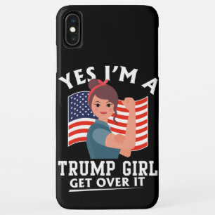 トランプ·ガール iPhone XS MAXケース