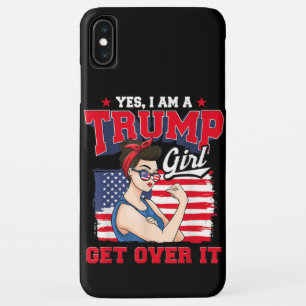 トランプ·ガール iPhone XS MAXケース