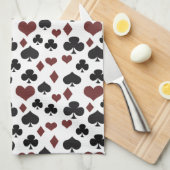 トランプ キッチンタオル (四つ折り)