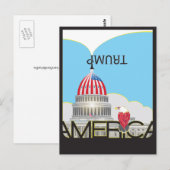 トランプ & キャピトル ポストカード (正面/裏面)