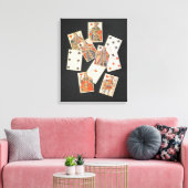 トランプ キャンバスプリント (インサイチュ (リビング))