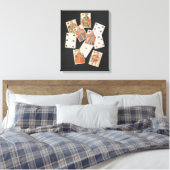 トランプ キャンバスプリント (インサイチュ (寝室))