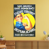 トランプ キャンバスプリント (インサイチュ (リビング))