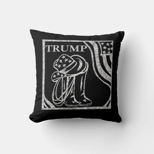トランプ クッション (正面)