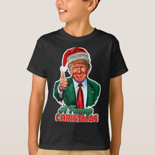 トランプ・クリスマス・タンクトップ Tシャツ (正面)