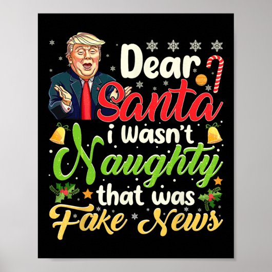 トランプ・クリスマス - 悪いことをしませんでした ポスター (正面)
