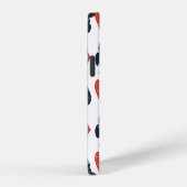 トランプ:グランジ抽象芸術パターン iPhoneケース (右側面)