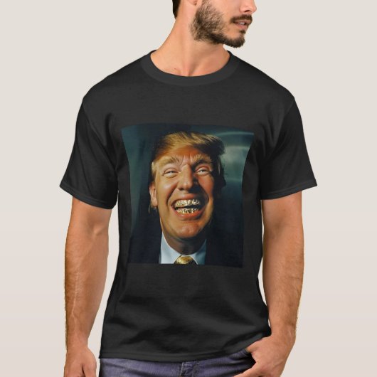 トランプ・グリルズ Tシャツ (正面)