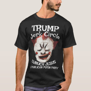 トランプ ゲイ ピエロ ラスプーチン LGBTQ 半陰陽 イエス Tシャツ