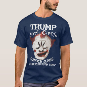 トランプ ゲイ ピエロ ラスプーチン LGBTQ 半陰陽 イエス Tシャツ