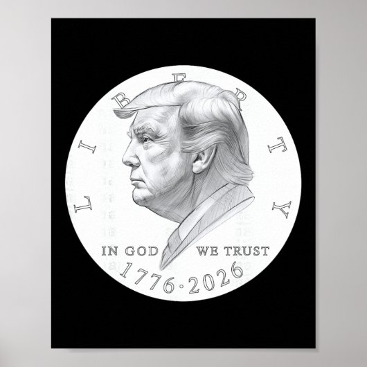 トランプ・コイン 1ドル ポスター (正面)