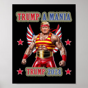 トランプ コメディ プロレス トランプマニア 共和党大会 ポスター