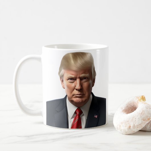 トランプ コーヒーマグカップ (ドーナツ)