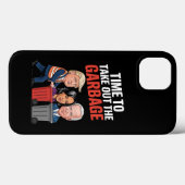 トランプ ゴミ出しの時間 Case-Mate iPhoneケース (裏面 (横))