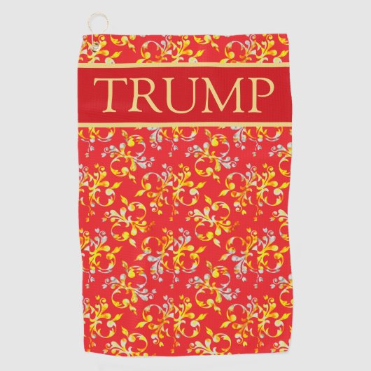 トランプ ゴルフタオル (正面)