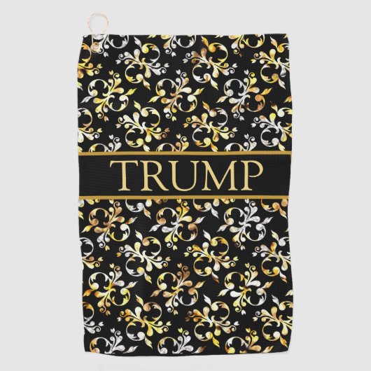 トランプ  ゴルフタオル (正面)