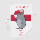 トランプ ゴルフタオル (インサイチュ)