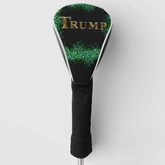 トランプ ゴルフヘッドカバー (正面)