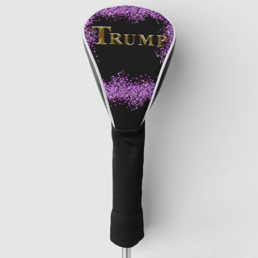 トランプ ゴルフヘッドカバー (正面)