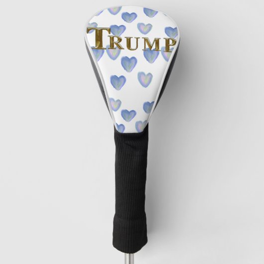 トランプ ゴルフヘッドカバー (正面)