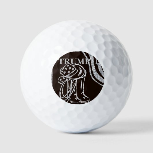 トランプ ゴルフボール (正面)