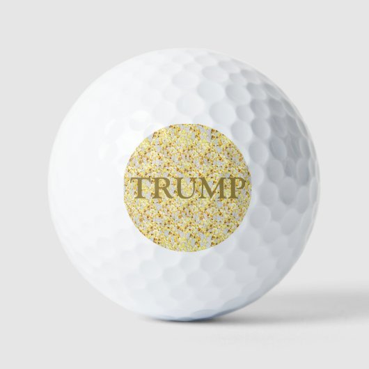 トランプ ゴルフボール (正面)
