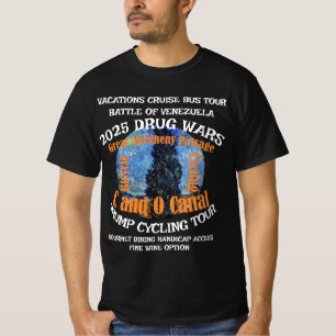 トランプ サイクリング FW FV HG 自転車 ツアー C&O運河 Tシャツ