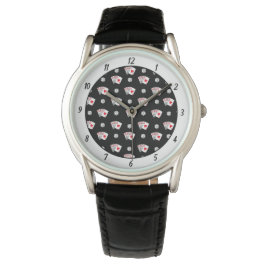 トランプ&サイコロトランプのポーカープレーヤーカードラブギフト 腕時計