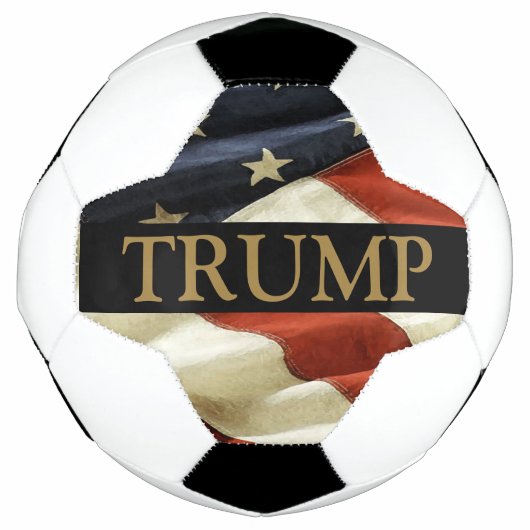 トランプ サッカーボール (正面)