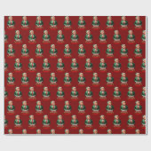 トランプ | サンタトお気に入りのランプ大統領 ラッピングペーパー (フラット)