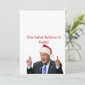 トランプ：サンタ信じでは良い！ シーズンカード (スタンド正面)